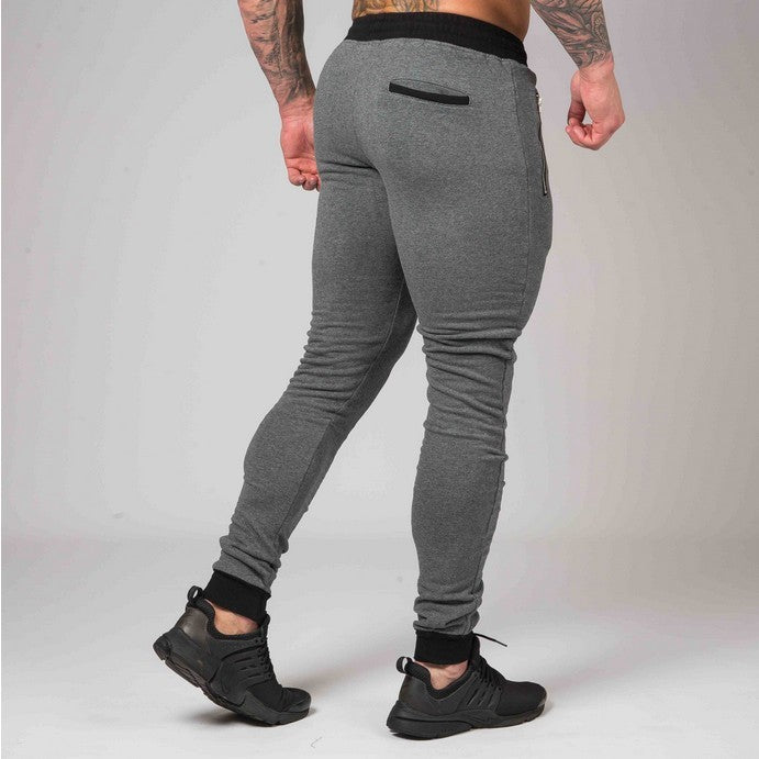 Casual slim bodybuilding pants - Peak Motion