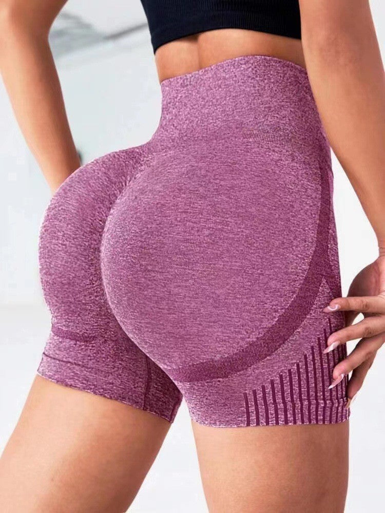 Yoga Leggings Seamless High Elastic High-waist Quick-drying Casual Shorts - Peak Motion